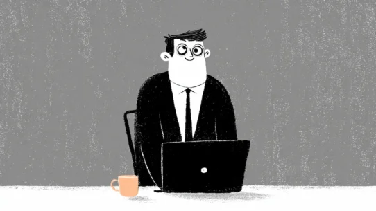 자동화 투자 수익률을 계산하는 1인 사업가의 업무 환경