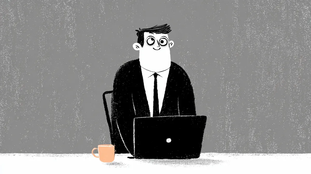 자동화 투자 수익률을 계산하는 1인 사업가의 업무 환경